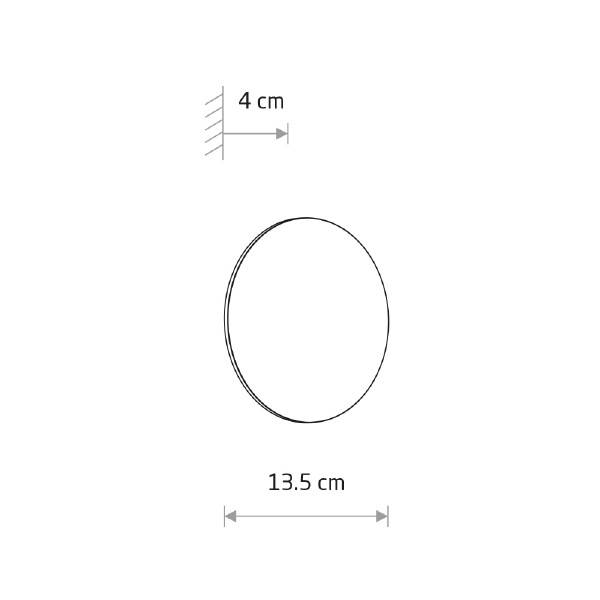 Уличный настенный светильник Aria Led S 11563