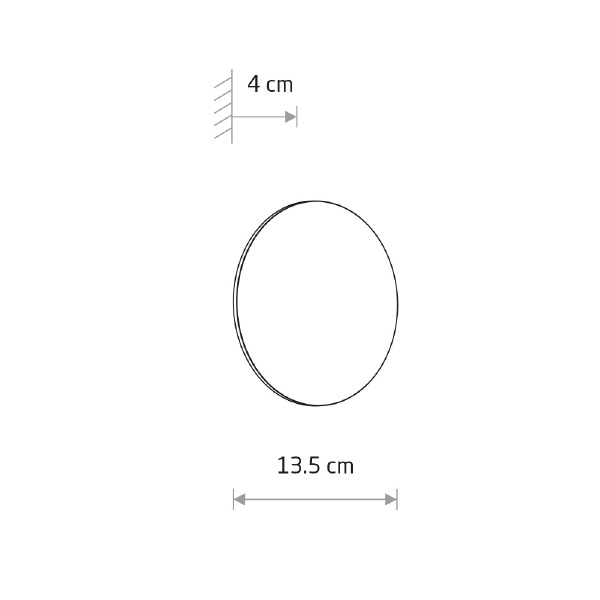 Уличный настенный светильник Aria Led S 11564