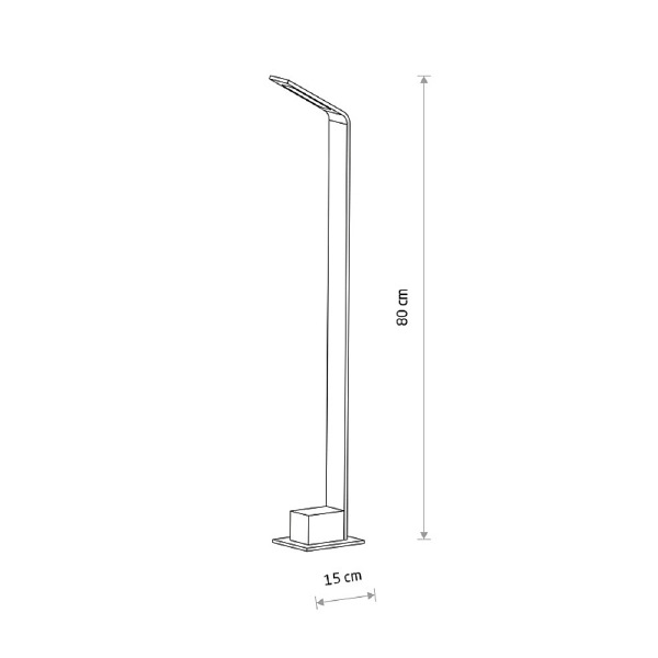 Грунтовый светильник Slim Led 11540