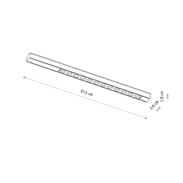 Трековый светильник Focus Led 11331
