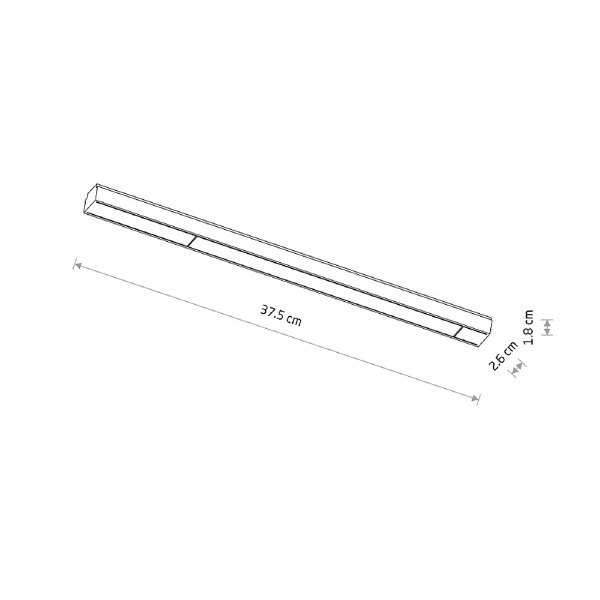 Трековый светильник Line Led 11307