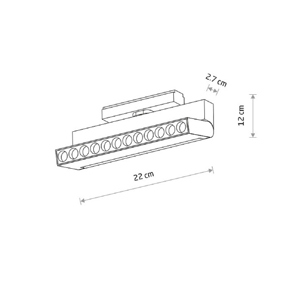 Трековый светильник Focus Out Led 11313