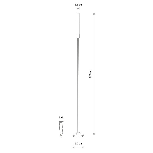 Грунтовый светильник Zola Led 11546