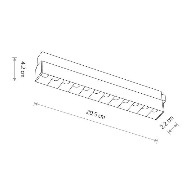 Трековый светильник Focus Led 11633