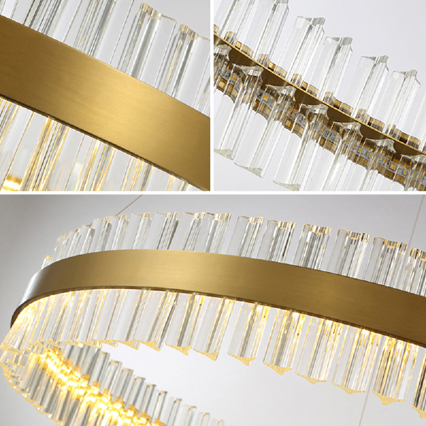 Подвесная люстра Saturno D8532P/R800 gold