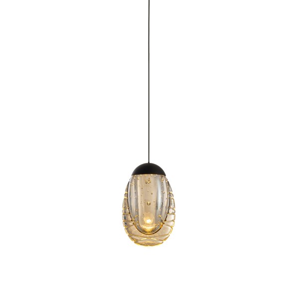 Светильник подвесной MD25090022 MD25090022-1A matt black/champagne