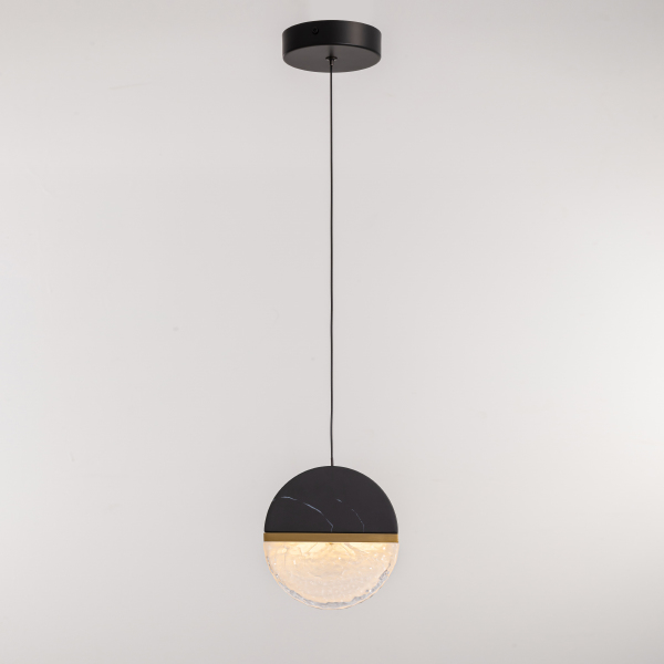 Светильник подвесной MD25030008 MD25030008-1A brass/black