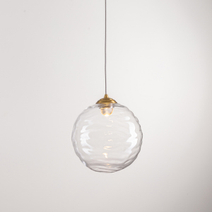 Светильник подвесной MD25030001 MD25030001-1A brass/clear