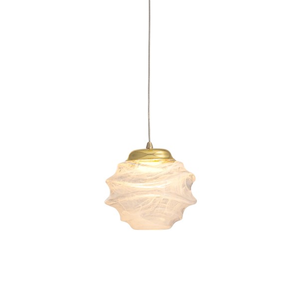Светильник подвесной MD25030003 MD25030003-1A gold/clear