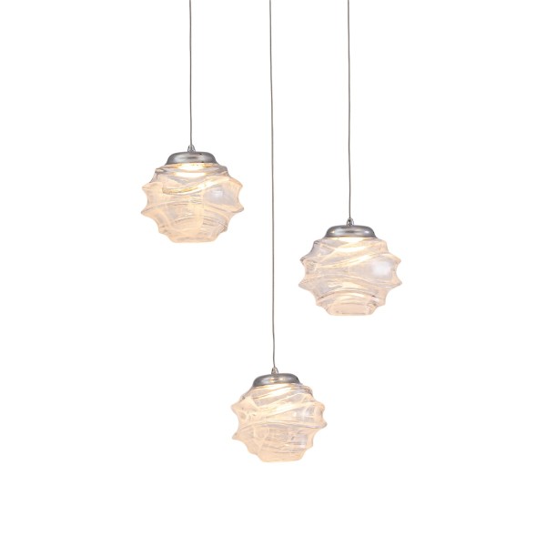 Светильник подвесной MD25030003 MD25030003-3A chrome/clear