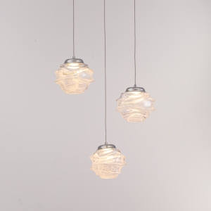 Светильник подвесной MD25030003 MD25030003-3A chrome/clear