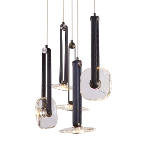 Светильник подвесной OD2553 OD2553-5 black/clear