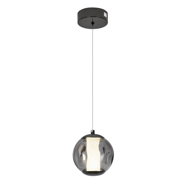 Светильник подвесной OD2437 OD2437-1 pearl black/smoke