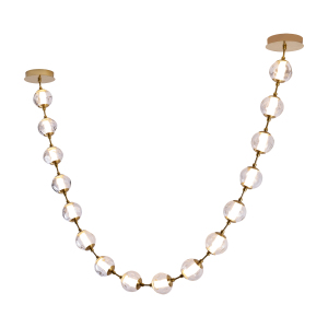 Светильник подвесной OD2437 OD2437A-16 brass/clear