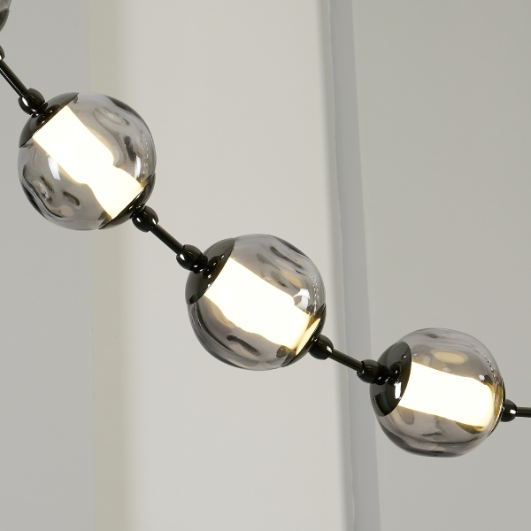 Светильник подвесной OD2437 OD2437A-16 pearl black/smoke