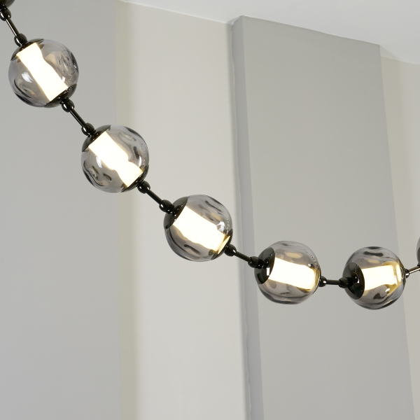 Светильник подвесной OD2437 OD2437A-16 pearl black/smoke