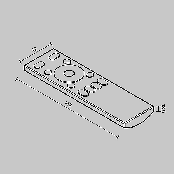 Пульт к светодиодной ленте Пульты 710102