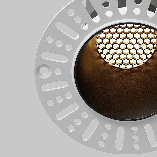 Встраиваемый светильник Dip DL120-10W-3K-TRS-B
