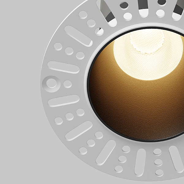 Встраиваемый светильник Dip DL120-10W-3K-TRS-B