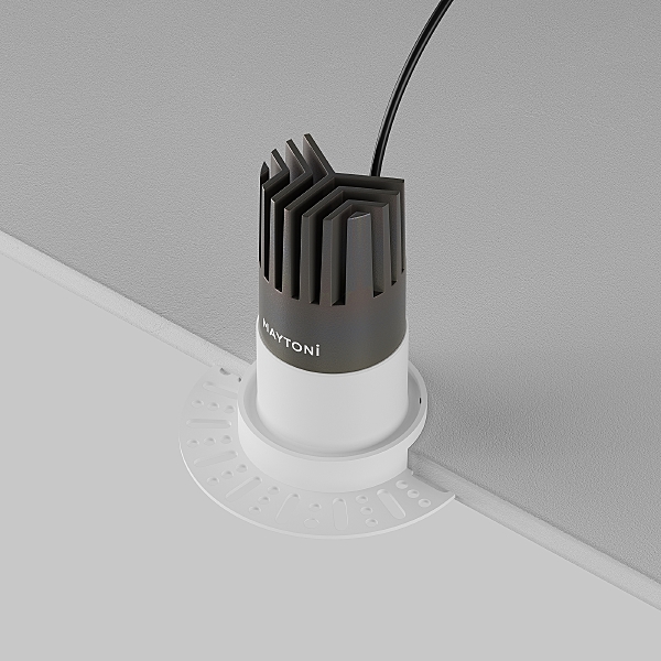 Встраиваемый светильник Dip DL120-10W-3K-TRS-W