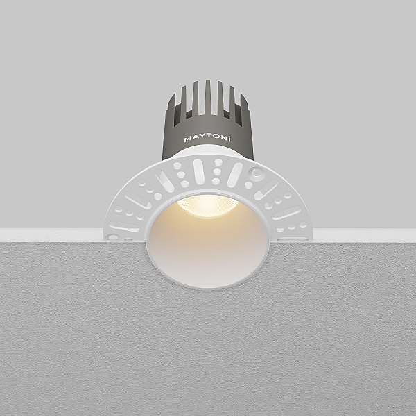 Встраиваемый светильник Dip DL120-10W-3K-TRS-W