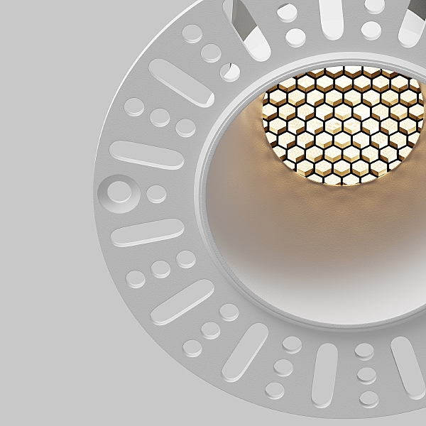 Встраиваемый светильник Dip DL120-10W-3K-TRS-W