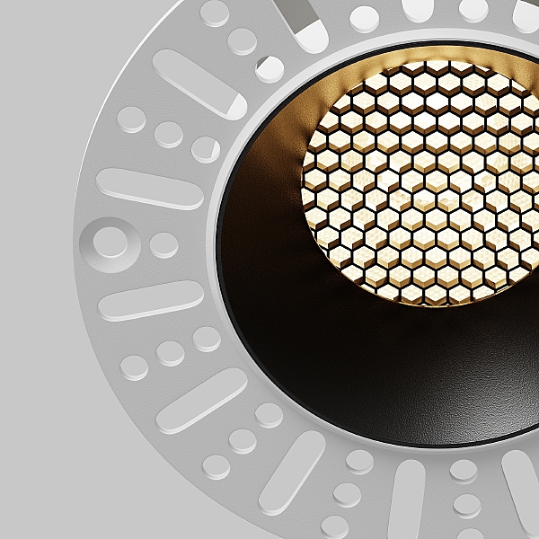 Встраиваемый светильник Dip DL121-15W-3K-TRS-B