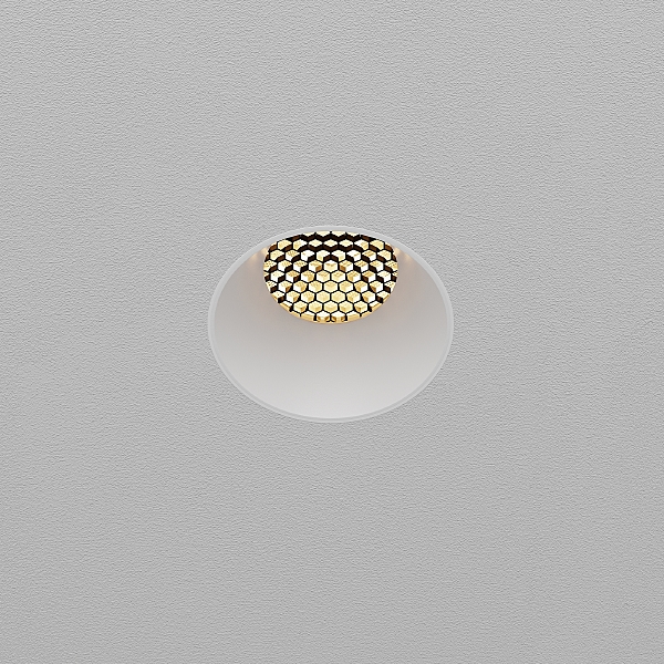 Встраиваемый светильник Dip DL124-10W-2.7K-TRS-W