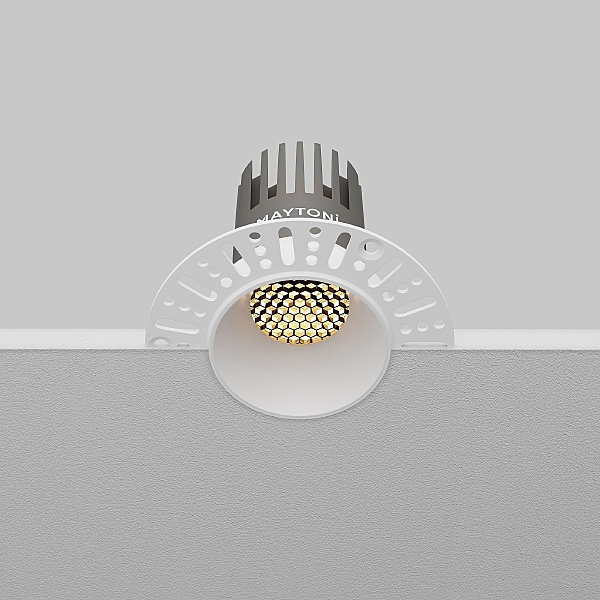 Встраиваемый светильник Dip DL124-10W-2.7K-TRS-W