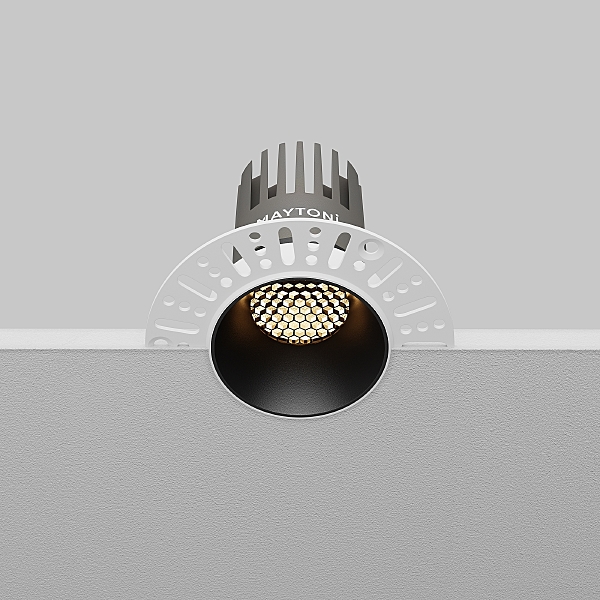 Встраиваемый светильник Dip DL124-10W-3K-TRS-B