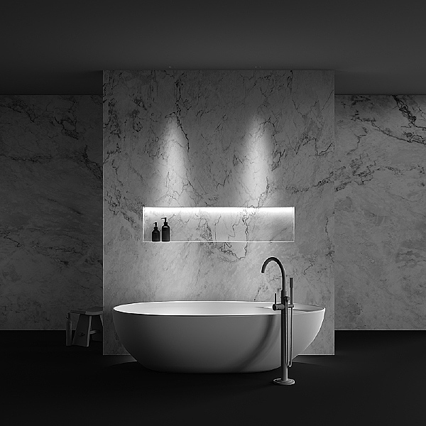 Встраиваемый светильник Dip DL124-10W-3K-TRS-W