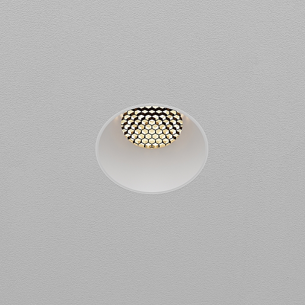 Встраиваемый светильник Dip DL124-10W-3K-TRS-W