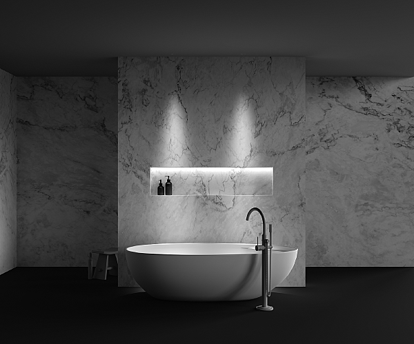 Встраиваемый светильник Dip DL124-10W-3K-TRS-W