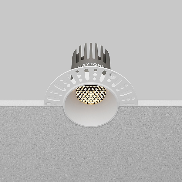 Встраиваемый светильник Dip DL124-10W-3K-TRS-W