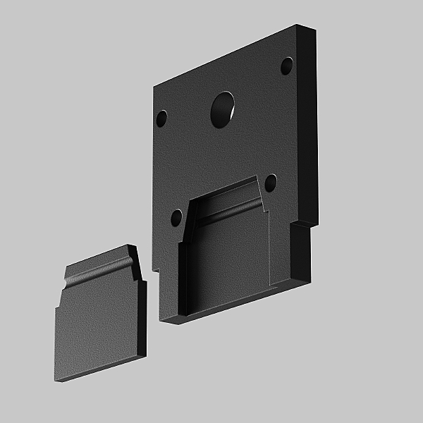 Заглушка Accessories for tracks Exility TRA034EC-SCCL-42B