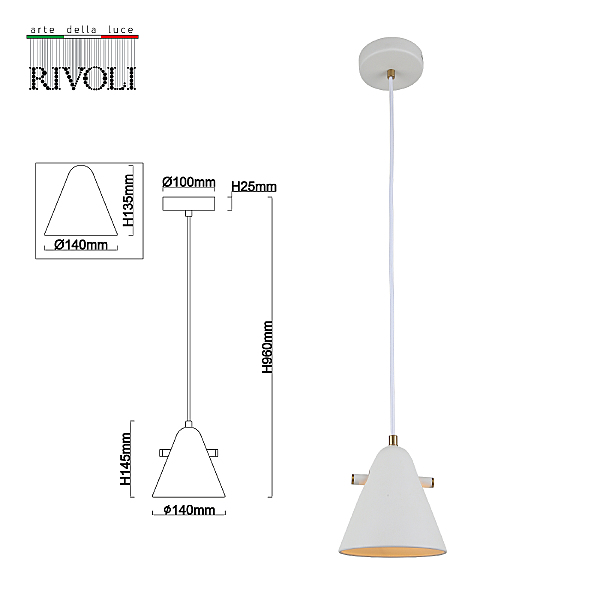 Светильник подвесной Chloe 3142-201