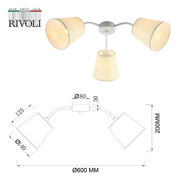 Потолочная люстра Aimee 9162-303