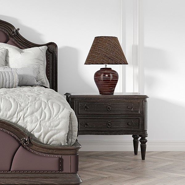 Настольная лампа D2501S D2501S Brown