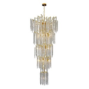 Люстра каскадная G31330 G31330/30GD+CL