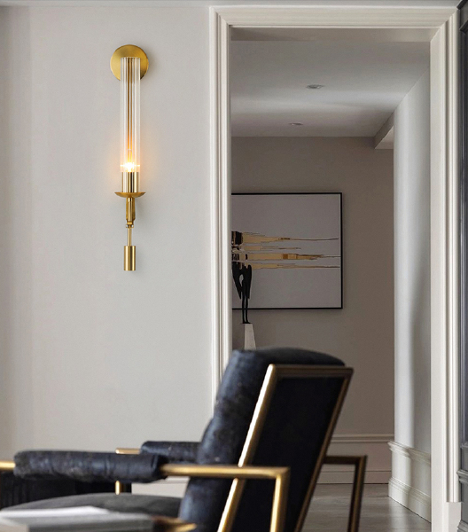 Настенное бра Wall lamp 88043W gold