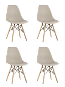 Комплект стульев Style DSW Y801-V SEAT beige x4