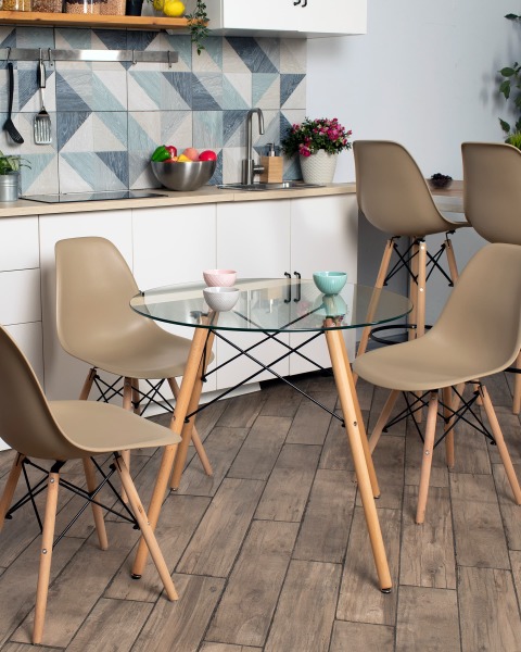 Комплект стульев Style DSW Y801-V SEAT beige x4