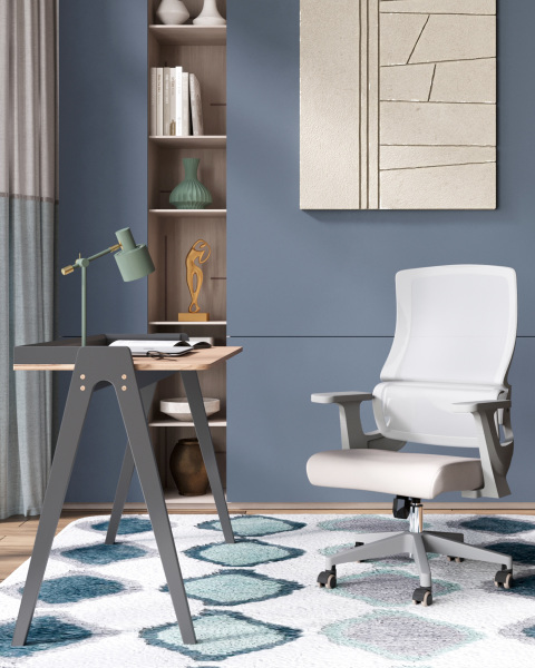 Кресло офисное Argo WH-978BG grey