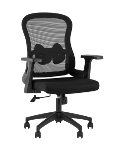 Кресло офисное Petal WH-A55 black