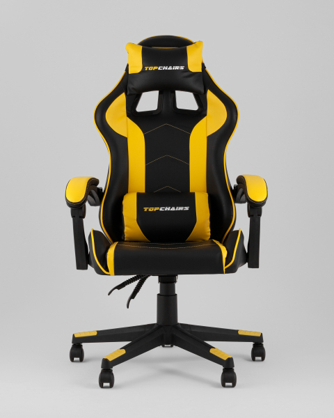 Компьютерное кресло Stool Group GF-8079 black+yellow