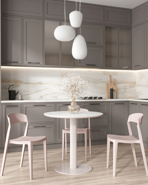 Стул пластиковый Moris SL-7089 cream 90574