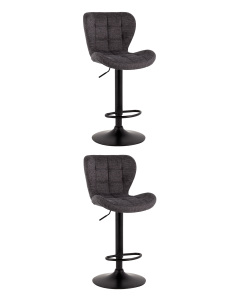 Комплект стульев Stool Group PORSCHE-NP-BLK BREGO#16 X2