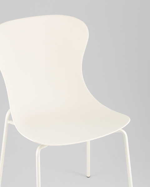 Стул пластиковый Shaya D-025A white