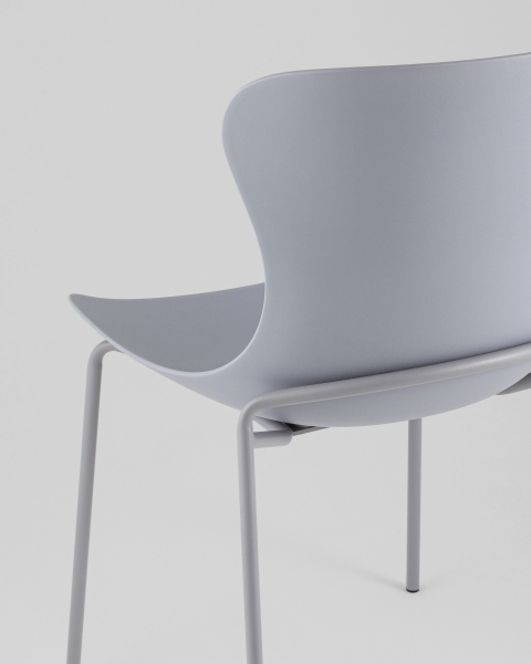 Стул пластиковый Shaya D-025A grey