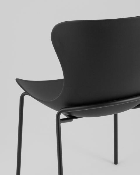 Стул пластиковый Shaya D-025A black